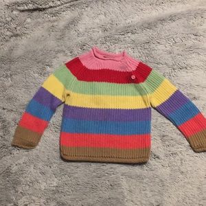 Toddler Baby Girl Colorful Sweater